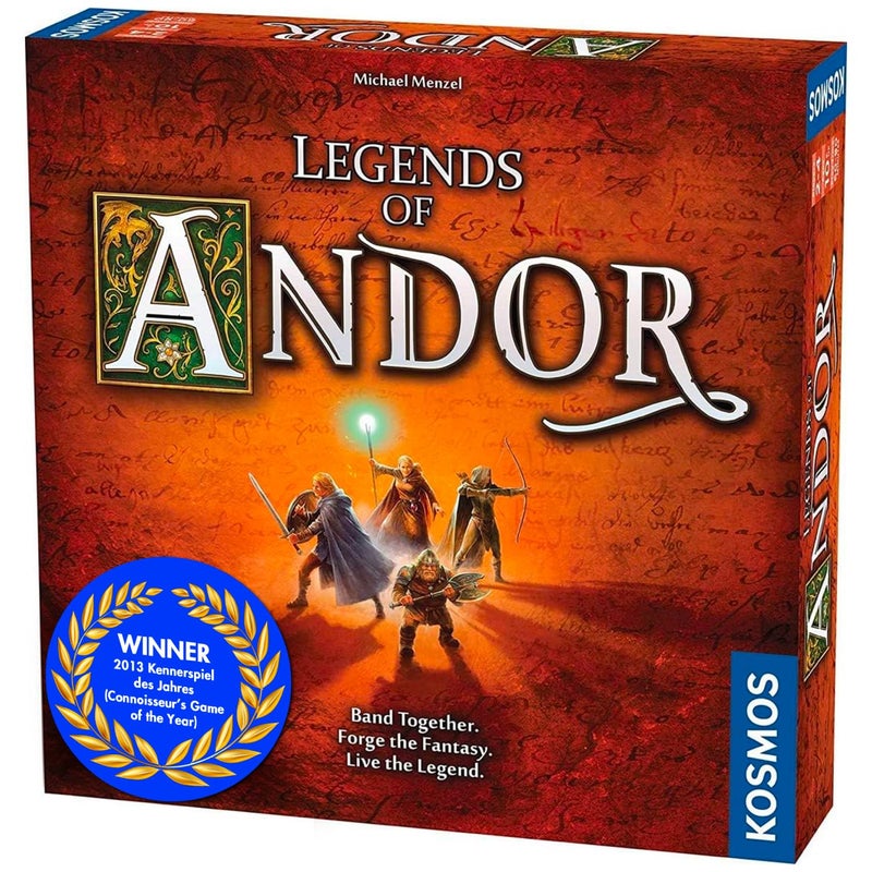 Thames & Kosmos Legends of Andor Board Game | Cooperative Strategy Adventure Game By KOSMOS | Spiel Des Jahres Kennerspiel Winner - Image 1